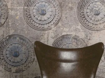 FREGIO | Carta da parati su misura raffiguranti fregi in gesso